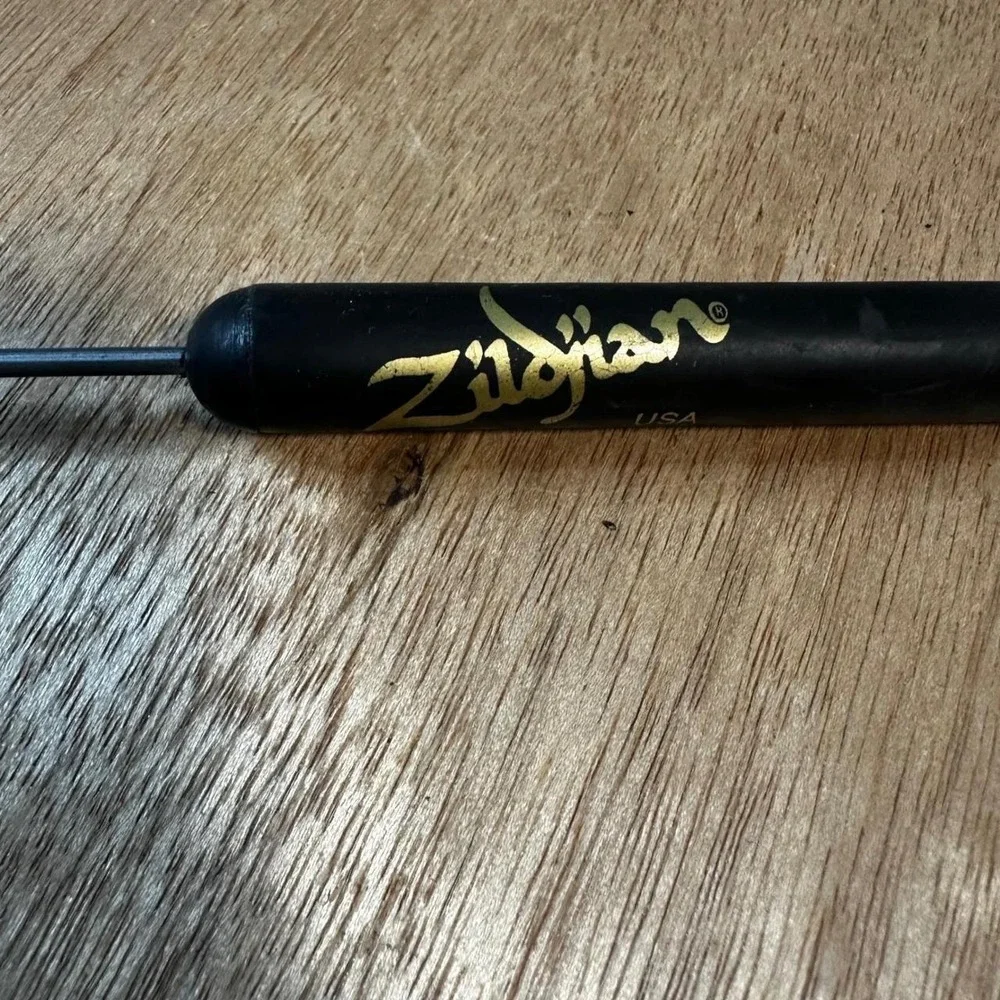 Zildjian Drum Stick Grip Cleaner Tool Black Gold USA